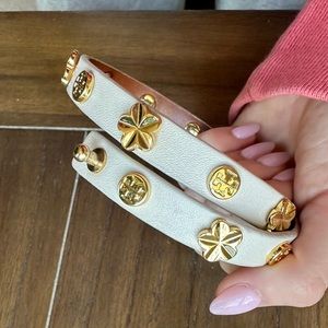 Tory Burch wrap leather bracelet